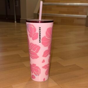 Starbucks Mexico cherry blossom stainless steel tumbler
